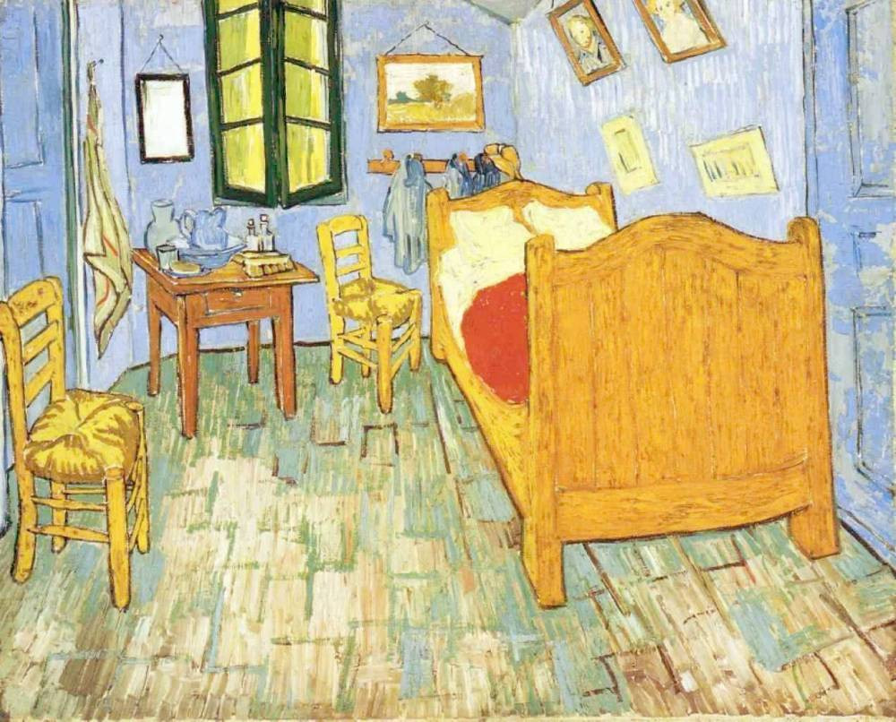 Van Gogh Bedroom Painting
 PAINTING – CHICAGO – ART INSTITUTE – VAN GOGH’S BEDROOM IN