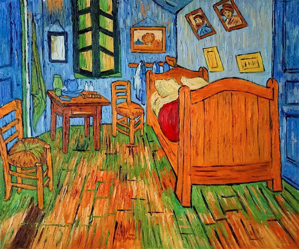 Van Gogh Bedroom Painting
 Bedroom at Arles Vincent Van Gogh Reproduction