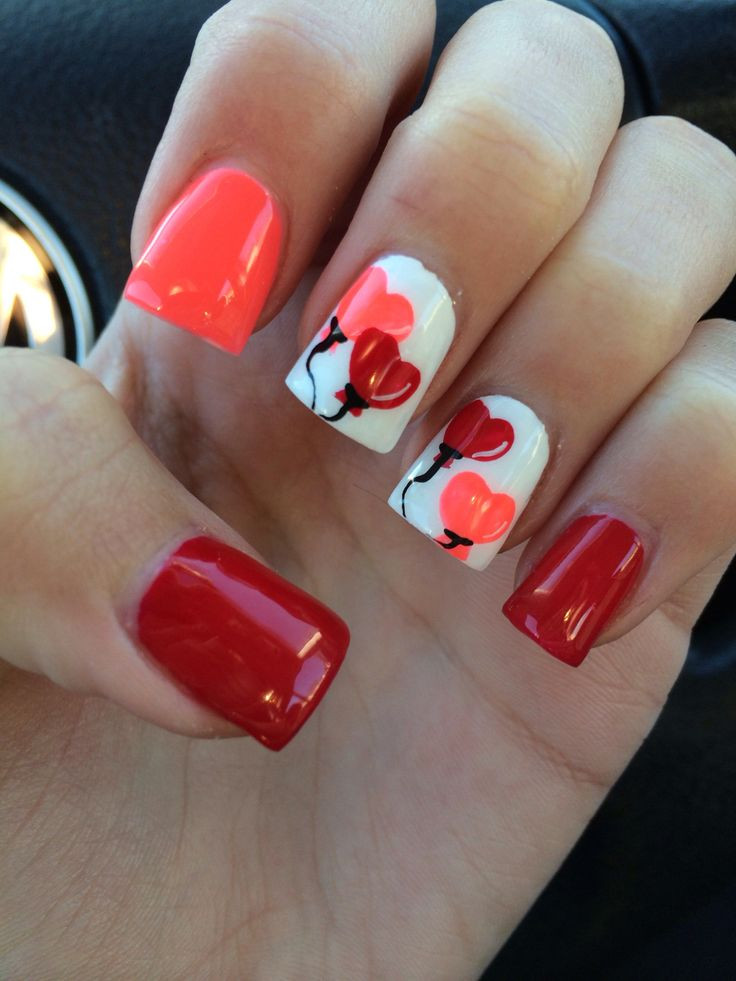 Vday Nail Designs
 60 Incredible Valentine s Day Nail Art Designs for 2015