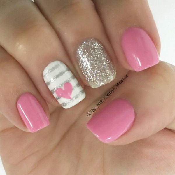 Vday Nail Designs
 70 Romantic Valentine s Day Nail Art Ideas Listing More