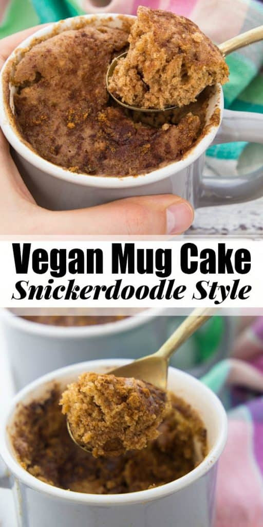 Vegan Cake In A Mug
 Vegan Mug Cake with Cinnamon Vegan Heaven