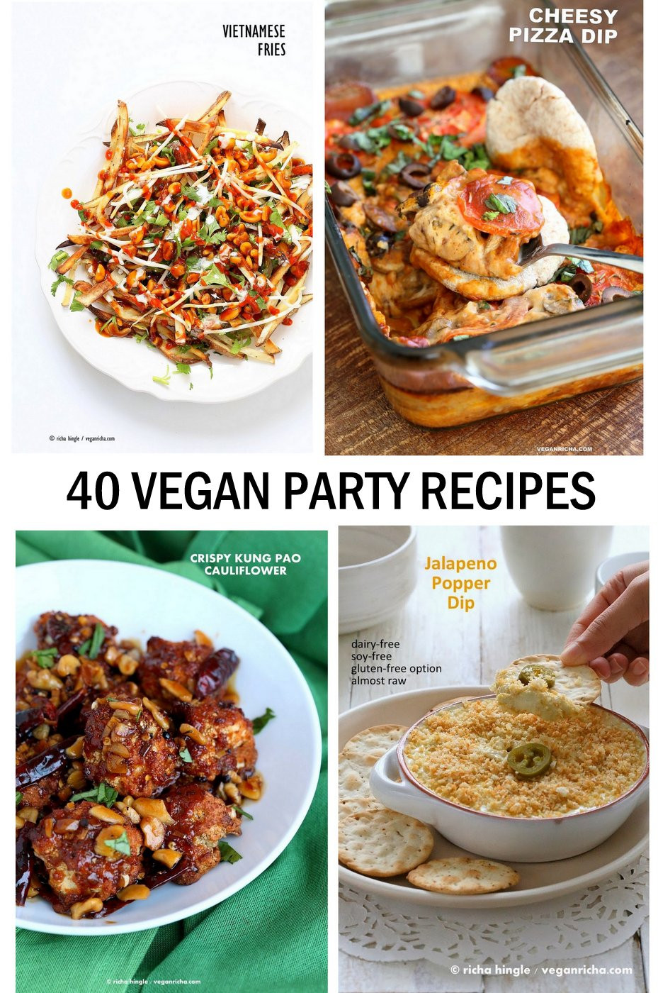 Vegan Dinner Party Menu Ideas
 40 Vegan Party Food Recipes Vegan Richa