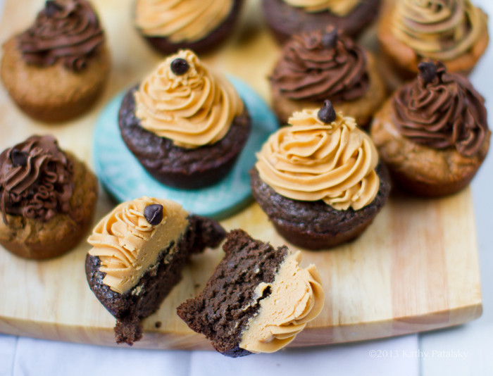 Vegan Recipes Cupcakes
 Peanut Butter Chocolate Vegan Cupcakes Two Ways