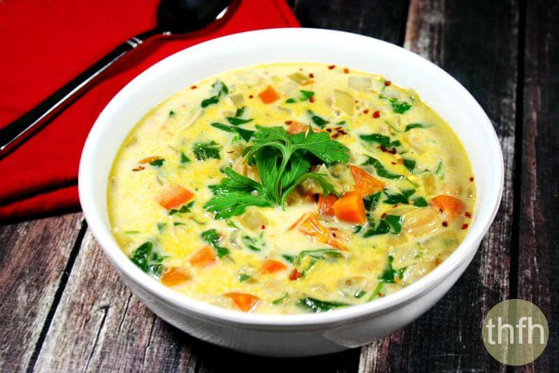 Vegan Vegetable Soup Recipes
 Creamy Vegan Ve able Minestrone Soup