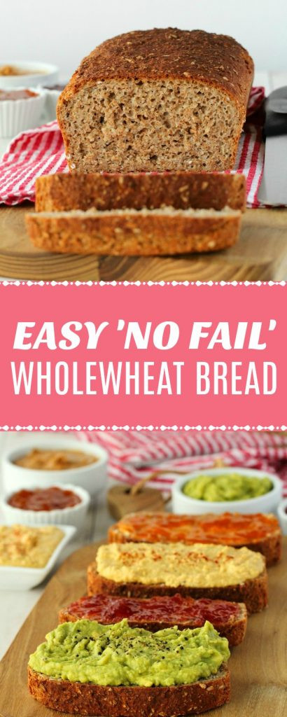 Vegan Whole Wheat Bread Recipes
 Easy No Fail Whole Wheat Bread Loving It Vegan