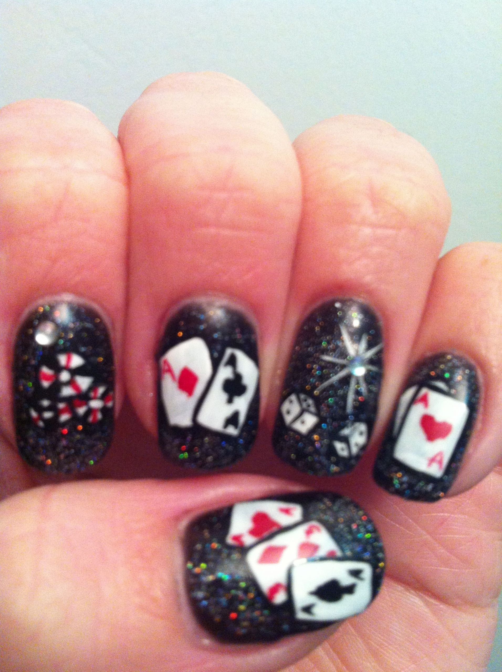 Vegas Nail Art
 My amazing Vegas nails