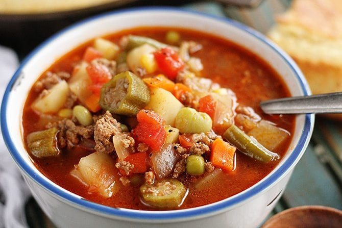 Vegetable Beef Stew Soup
 Quick and Easy Ve able Beef Soup Southern Bite