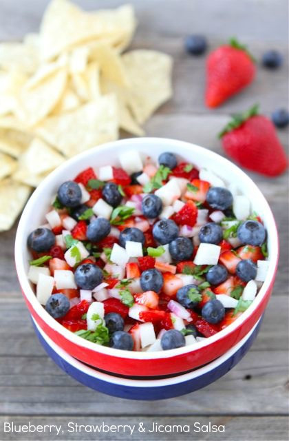 Vegetarian 4Th Of July Recipes
 Patriotic Salad and More Red White and Blue Recipes for