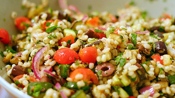 Vegetarian Barley Recipes
 Pearl Barley and Butternut Squash Salad with Vinaigrette
