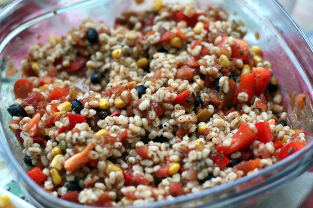 Vegetarian Barley Recipes
 Summer Potluck & Easy Vegan Mexican Barley Salad Recipe