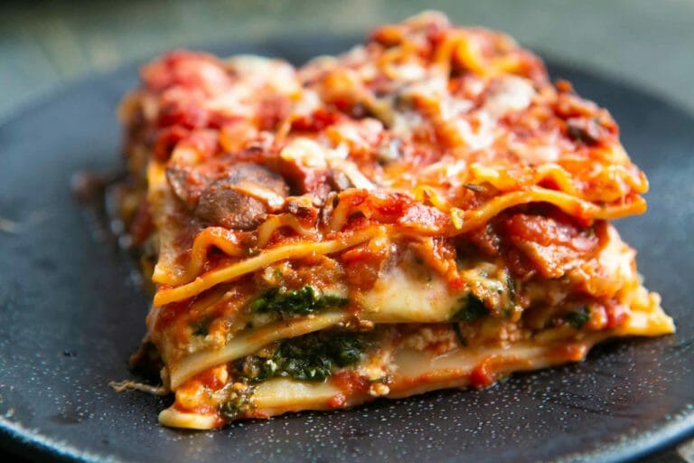 Vegetarian Lasagna Recipe
 Ve arian fort Food Recipes