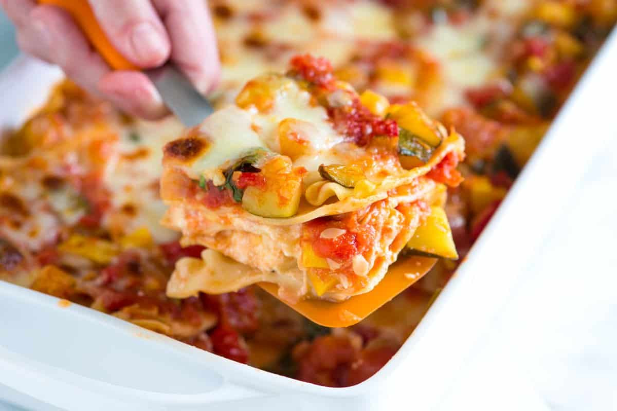 Vegetarian Lasagna Recipe
 Easy Ve able Lasagna Recipe