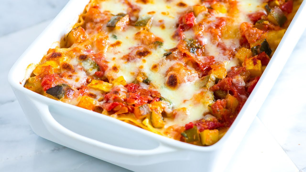 Vegetarian Lasagna Recipe
 Easy Ve able Lasagna Recipe How to Make Fresh