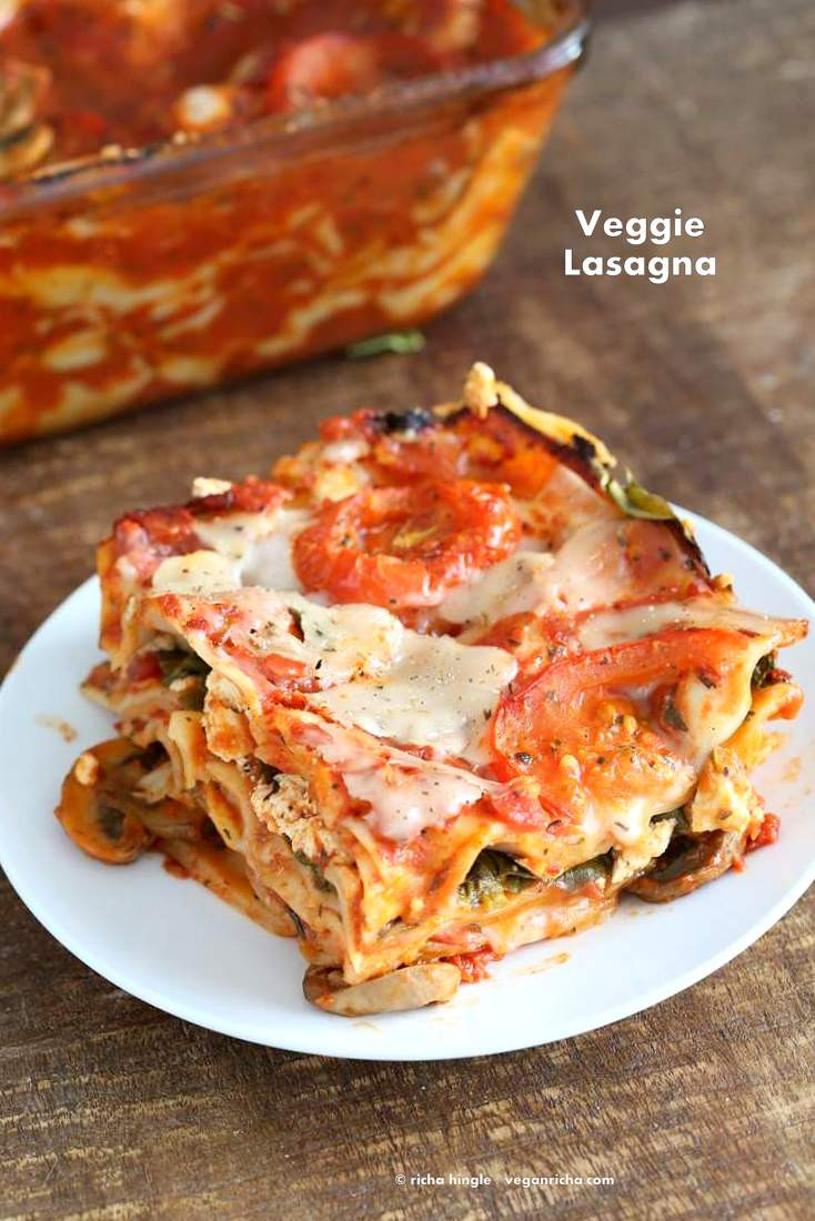 Vegetarian Lasagna Recipe
 Vegan Veggie Lasagna for 2 Vegan Richa