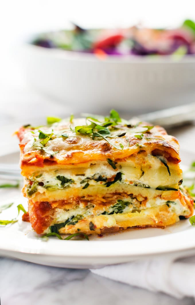 Vegetarian Lasagna Recipe
 Easy Ve able Lasagna Recipe Gluten Free Wendy Polisi