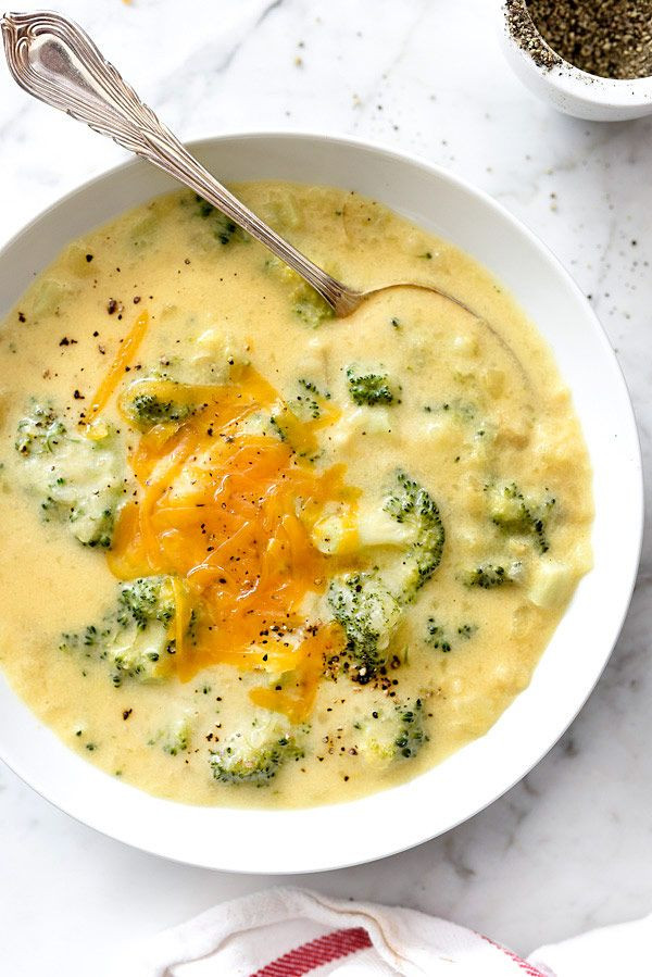 Vegetarian Potato Cheese Soup
 Broccoli Cheese and Potato Soup