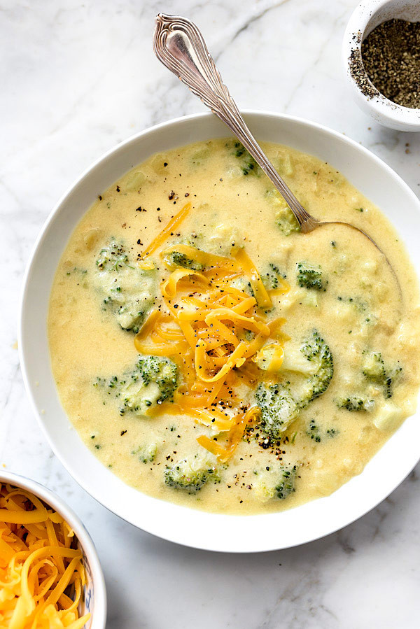 Vegetarian Potato Cheese Soup
 This Vegan Broccoli Cheddar Soup Is The Ultimate Healthy