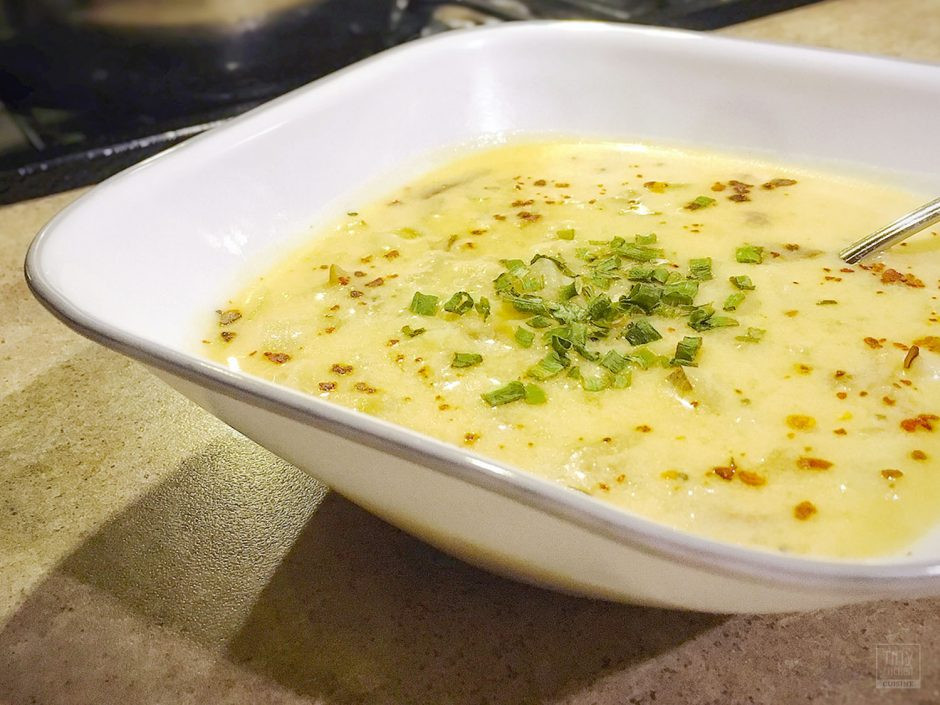 Vegetarian Potato Cheese Soup
 Potato Cheese Soup Recipe Creamy and Super Easy