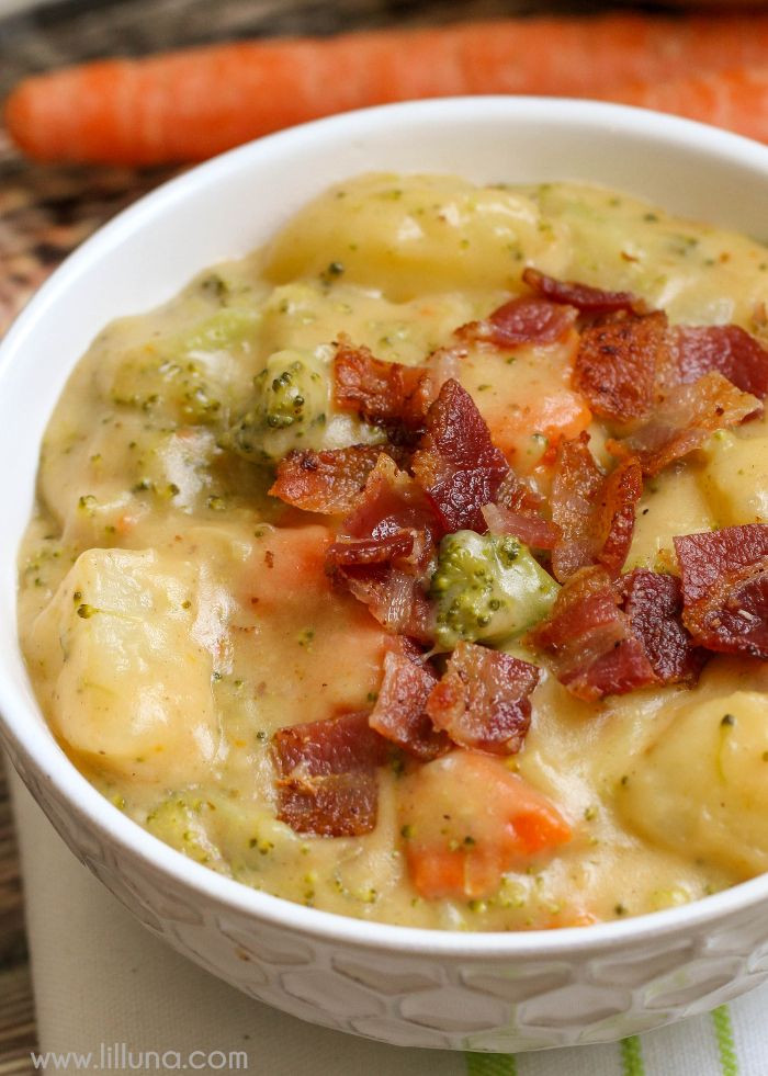 Vegetarian Potato Cheese Soup
 Broccoli Potato Soup Recipe Soup