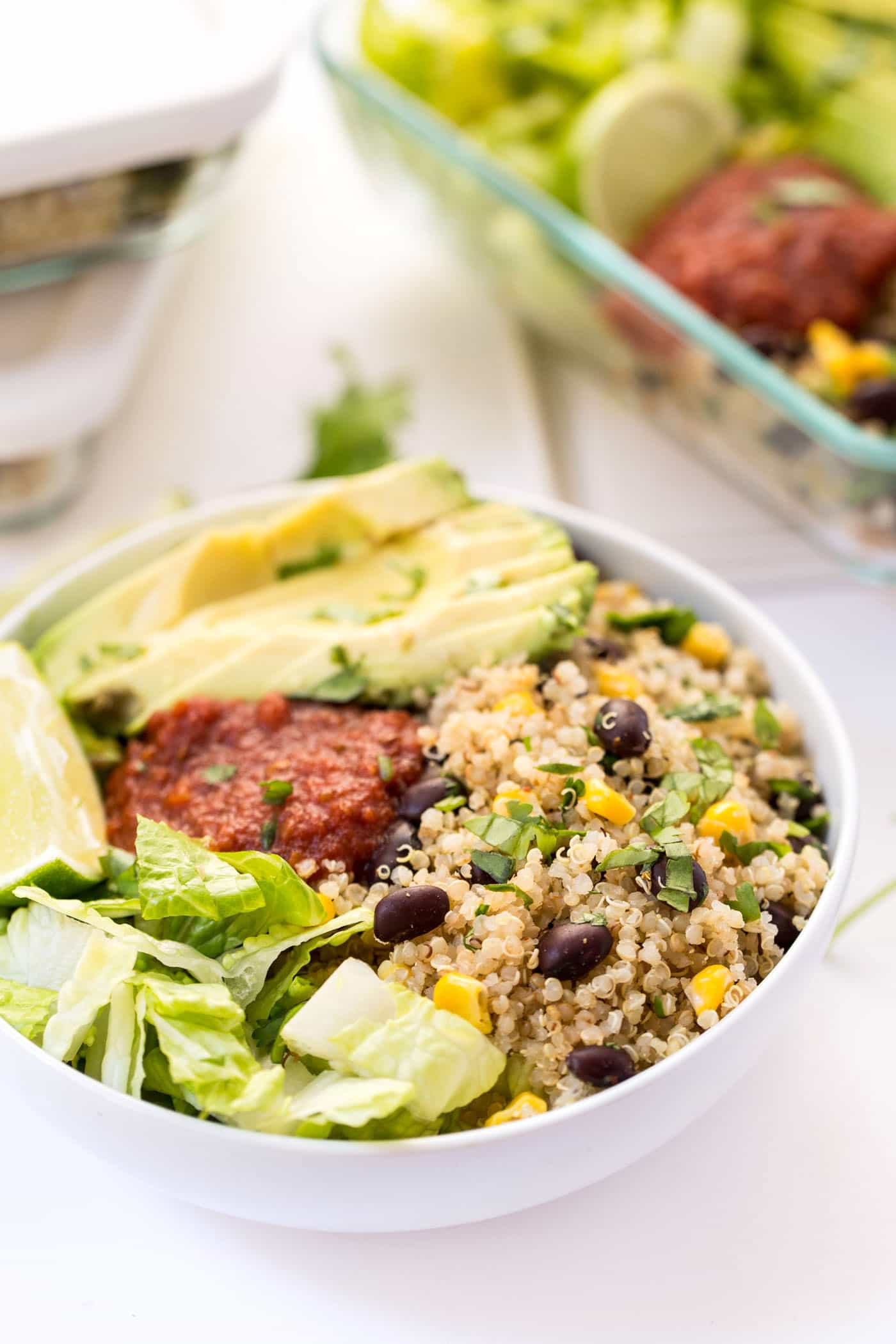 Vegetarian Quinoa Bowl Recipes
 Meal Prep Ve arian Quinoa Burrito Bowls Simply Quinoa