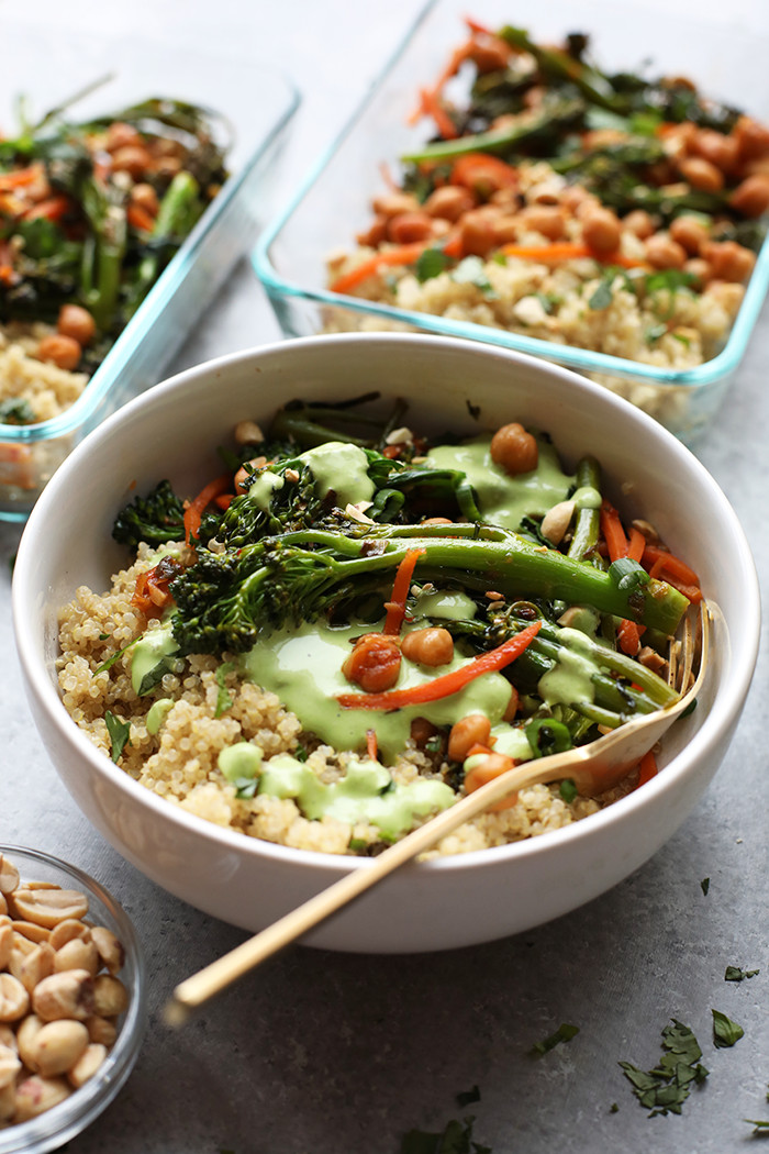 Vegetarian Quinoa Bowl Recipes
 Meal Prep Ve arian Kung Pao Quinoa Bowls 5 more bowl