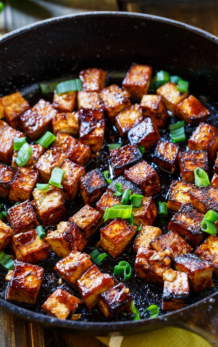 Vegetarian Recipes With Tofu
 Asian Garlic Tofu Recipe Better Eats