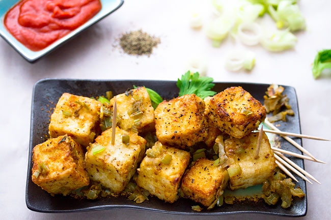 Vegetarian Recipes With Tofu
 Chinese Salt and Pepper Tofu Restaurant Style