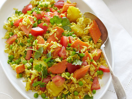 Vegetarian Rice Recipes Main Dish
 Ve arian Biryani Recipe Quick from Scratch Ve able
