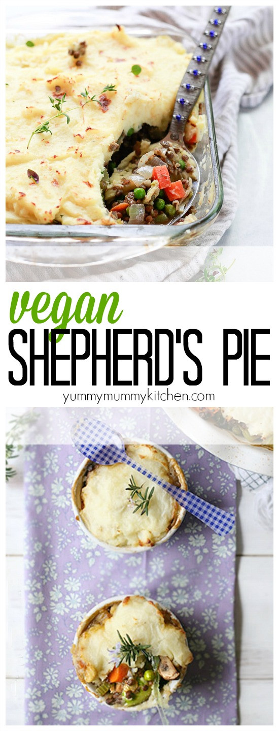 Vegetarian Shepherd'S Pie Lentils
 Vegan Lentil Shepherd s Pie Yummy Mummy Kitchen
