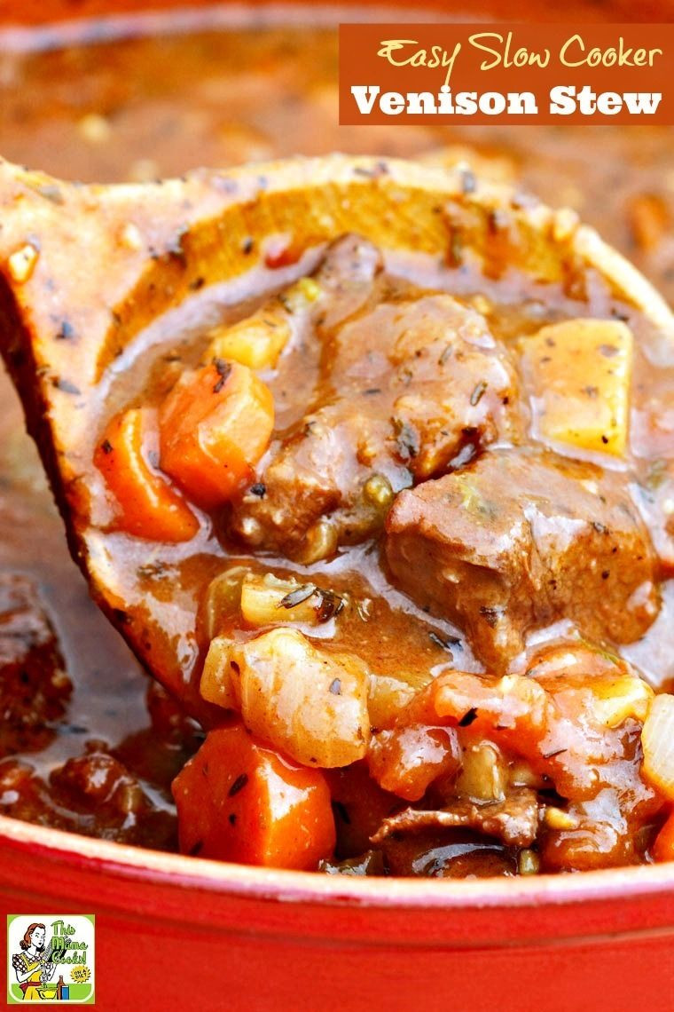 Venison Slow Cooker Recipes
 This Easy Slow Cooker Venison recipe is seasoned with