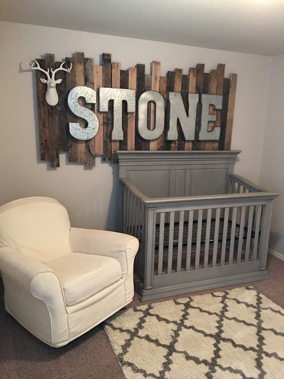 Wall Decorations For Baby Boy Room
 30 DIY Wood Pallet Sign Ideas & Tutorials