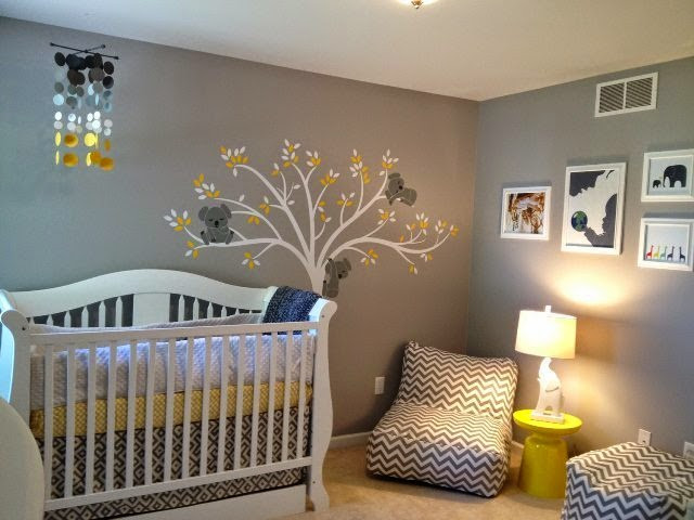 Wall Decorations For Baby Boy Room
 Wall Paint Ideas for Baby Nursery Room