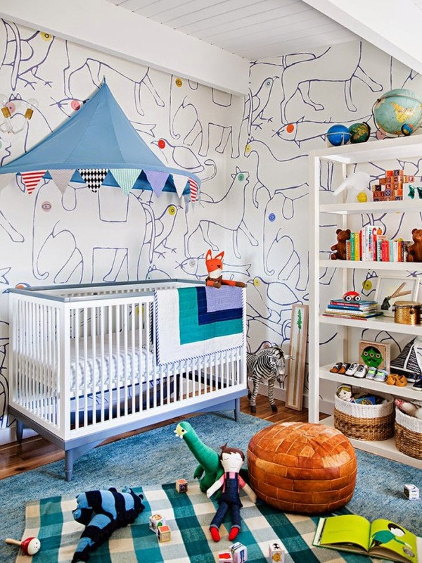 Wallpapers Kids Room
 41 Awesome Kids Rooms With Wallpapers