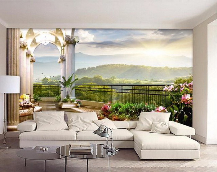 Wallpapers Living Room
 3D Wallpaper for Living Room 15 Amazingly Realistic Ideas
