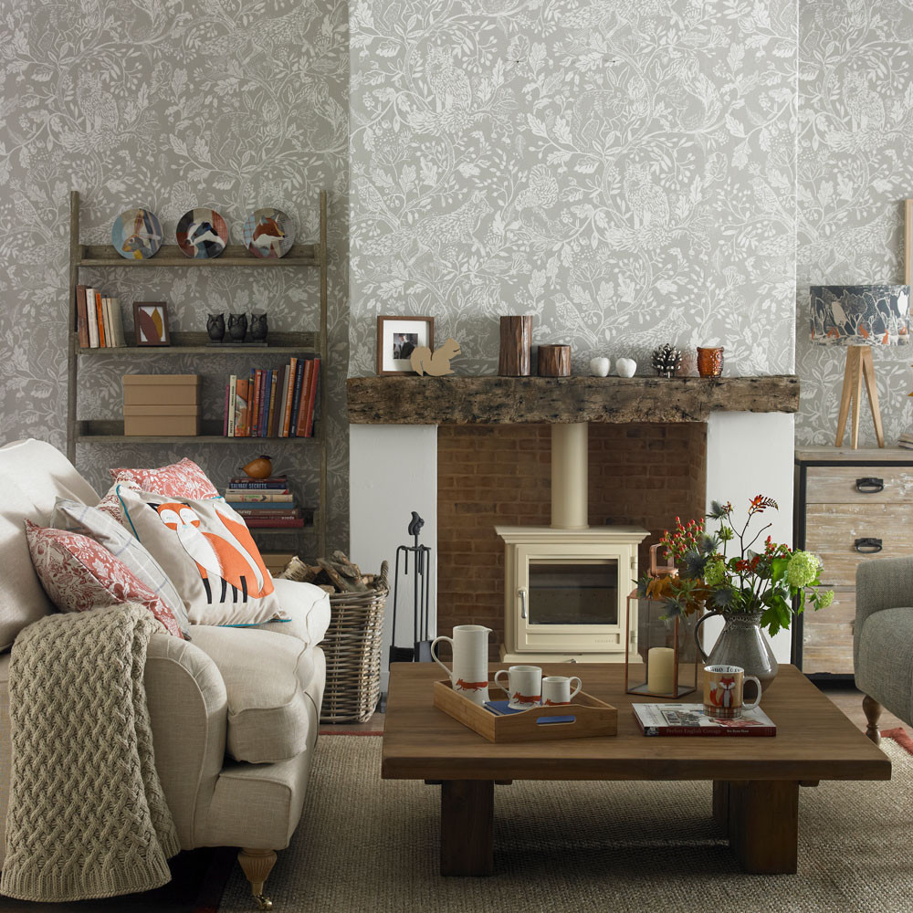 Wallpapers Living Room
 Living room wallpaper – Wallpaper for living room – Grey