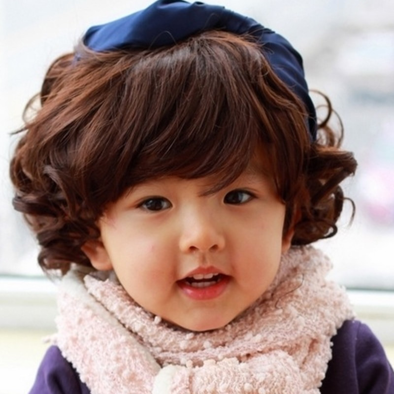 Wavy Baby Hair
 Professional graphy Children Cool Baby Boy Curly