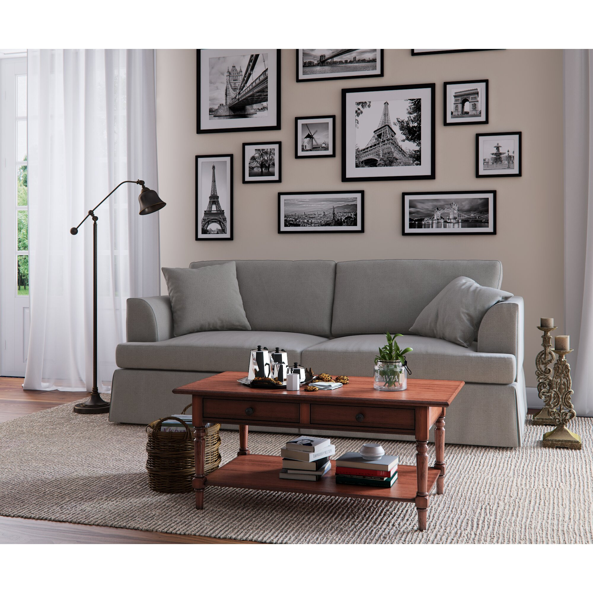 Wayfair Chairs Living Room
 Wayfair Custom Upholstery Carly Sofa & Reviews