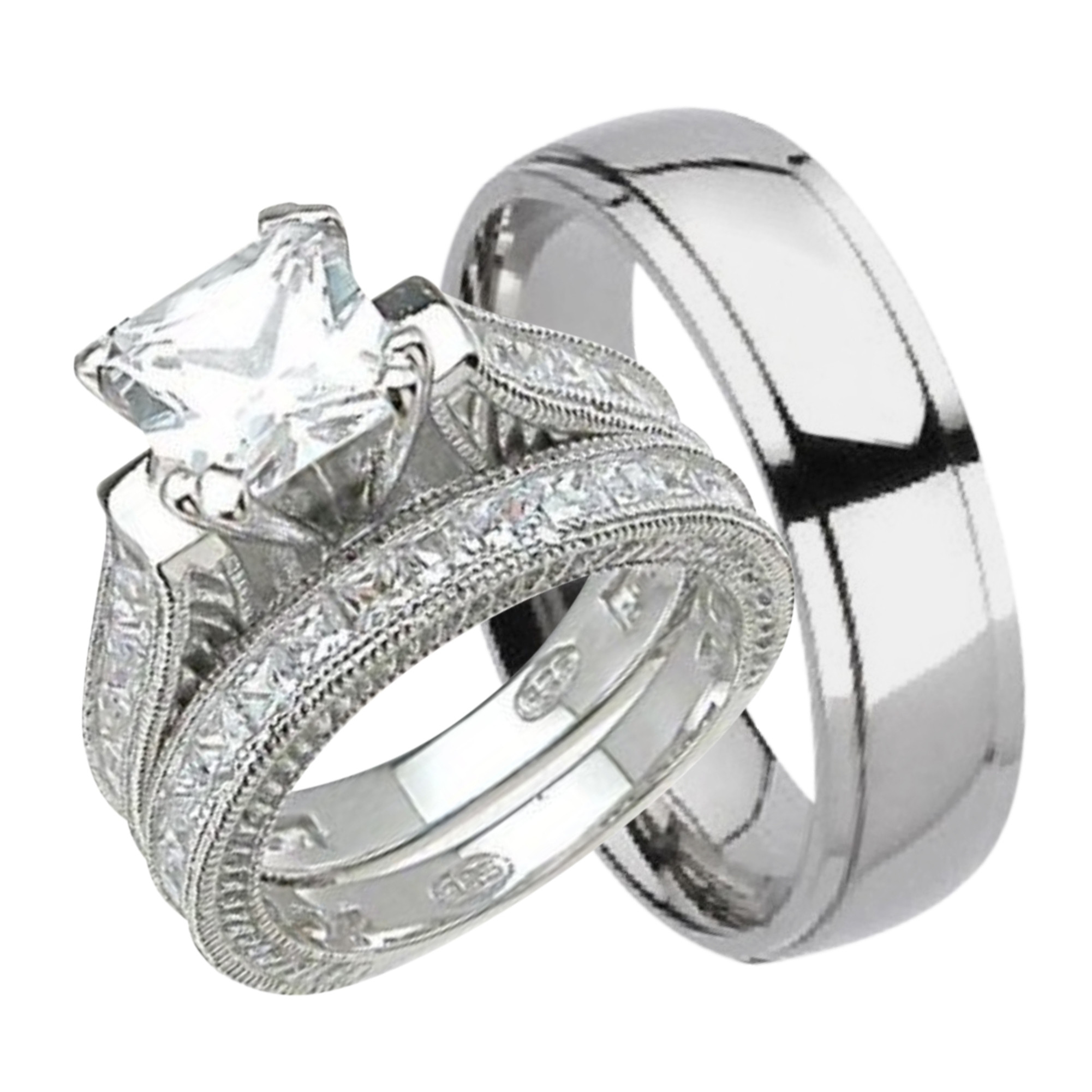 Wedding Bands For Him And Her
 Brilliant him and her wedding bands Matvuk