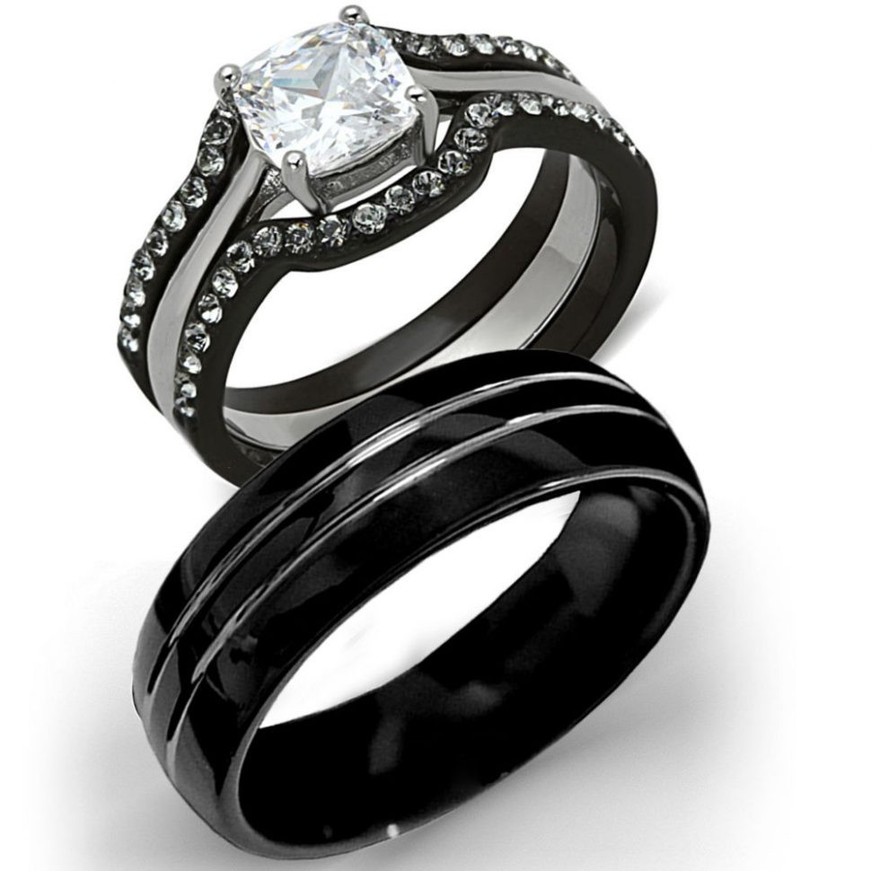 Wedding Bands For Him And Her
 Gallery tungsten wedding sets for him and her Matvuk