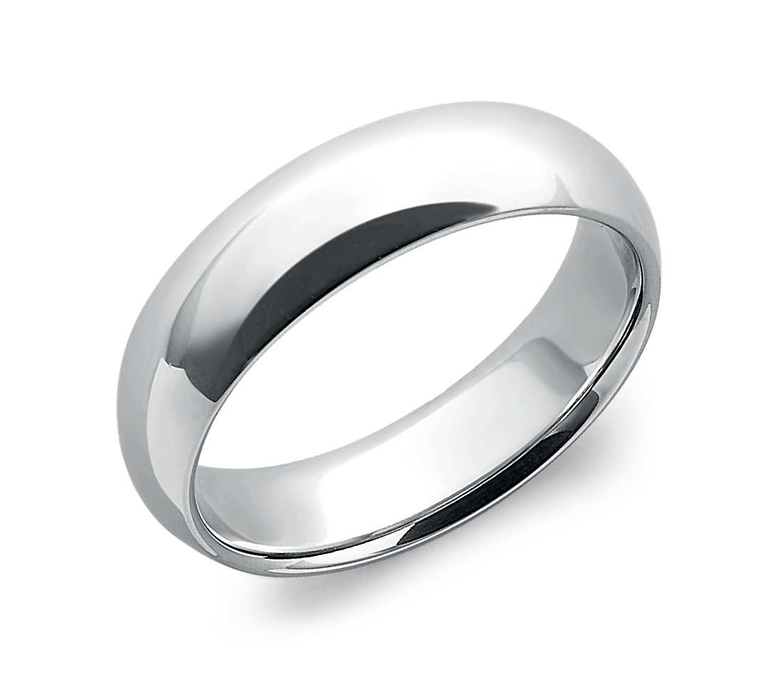 Wedding Bands Platinum
 fort Fit Wedding Ring in Platinum 6mm