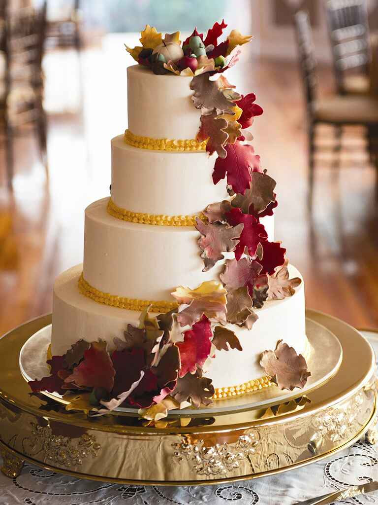 Wedding Cake Pictures
 17 Gorgeous Fall Wedding Cakes