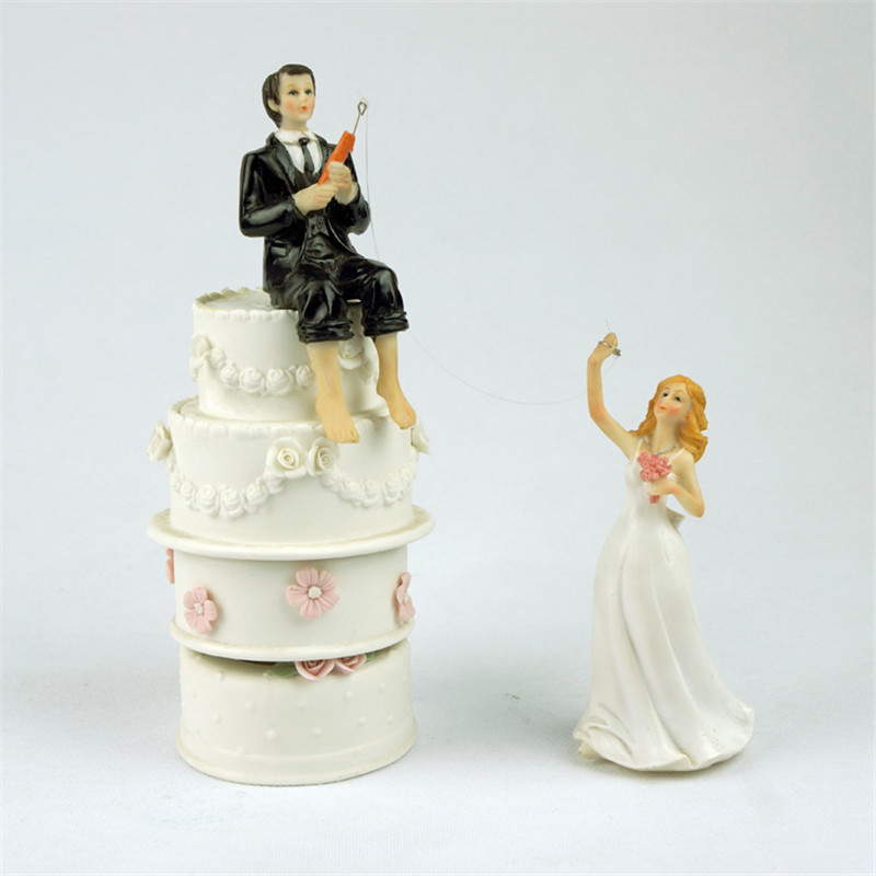 Wedding Cake Toppers Cheap
 Popular Fishing Cake Topper Buy Cheap Fishing Cake Topper
