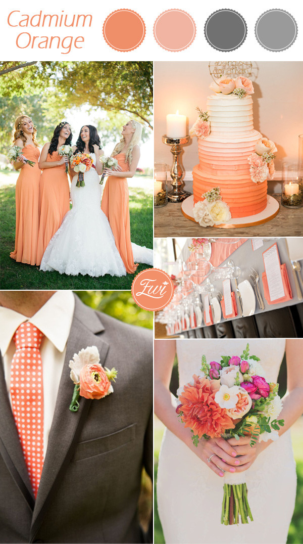 Wedding Color Schemes
 Top 10 Pantone Wedding Colors for Fall 2015