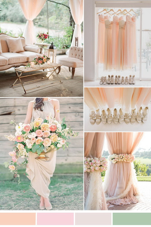 Wedding Color Schemes
 Top 5 Neutral Wedding Color bos Ideas 2015