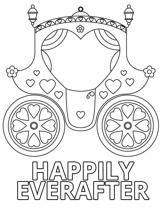 Wedding Coloring Book Pages
 17 wedding coloring pages for kids who love to dream about