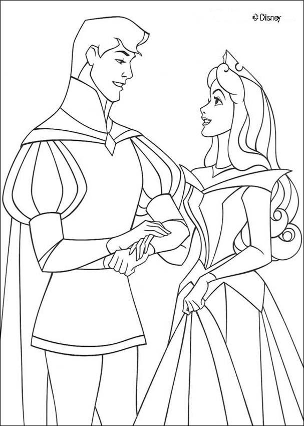 Wedding Coloring Page
 Princess wedding coloring pages Hellokids