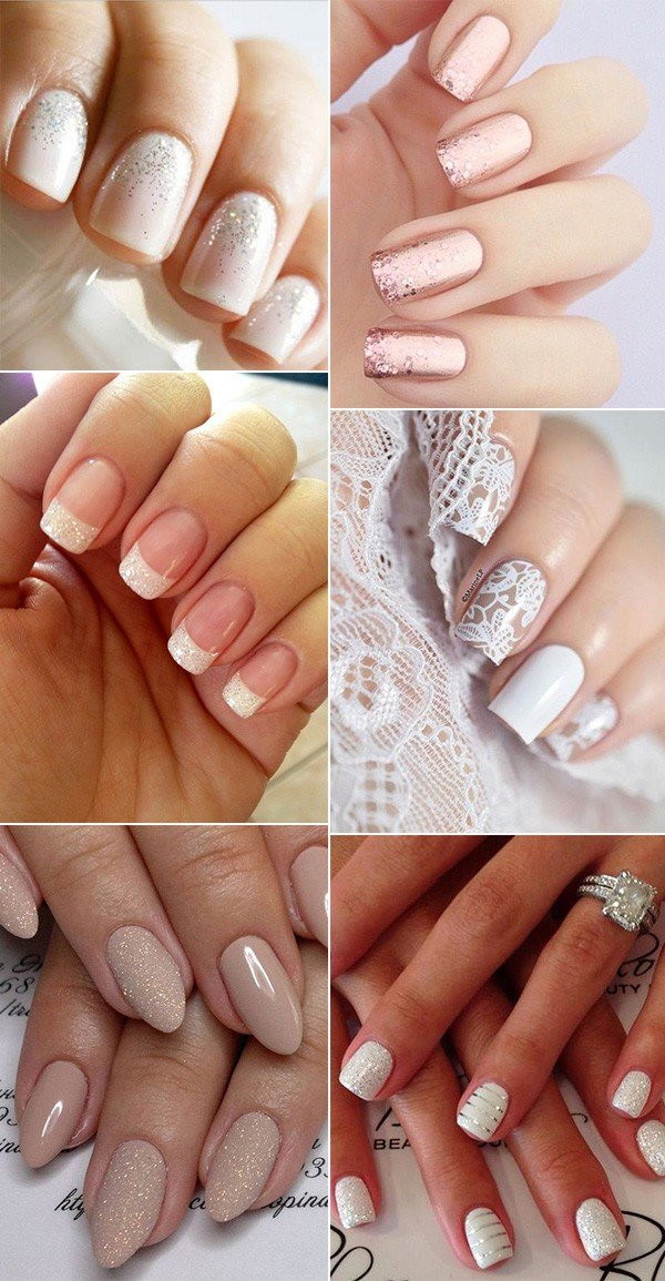 Wedding Day Nail Designs
 12 Perfect Bridal Nail Designs for Your Wedding Day Oh