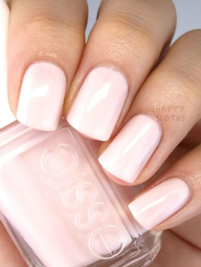 Wedding Day Nail Polish
 Looking for a classic sheer milky pink nail polish for