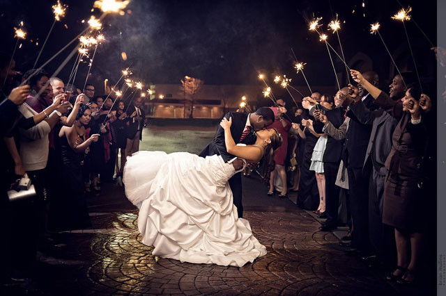 Wedding Day Sparklers
 How Arranging a Sparkler Exit Almost Cost Me My Career As