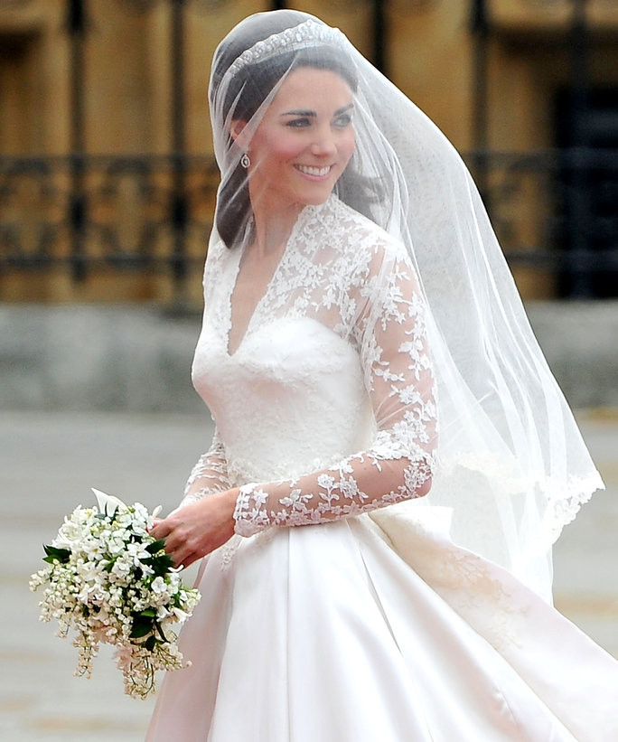 Wedding Dress And Veil
 The Most Gorgeous Celebrity Veils Ever